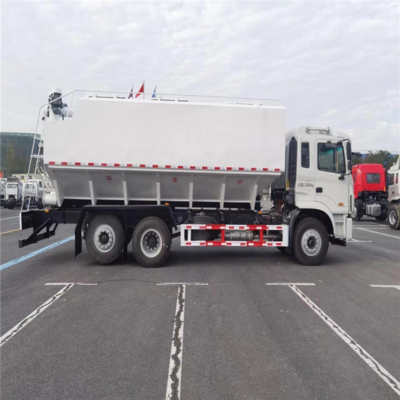 江淮前二后六国六30方散装饲料车产品配置参数