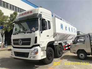 8吨重庆百勤饲料罐装车厂家批发 高效散装饲料运输解决方案