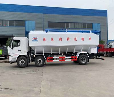 漯河9米6散装饲料车配置参数详解