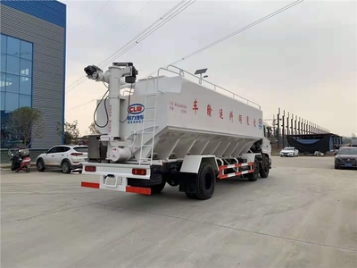 湖北随州东风天锦30立方散装饲料车价格与经销商分析